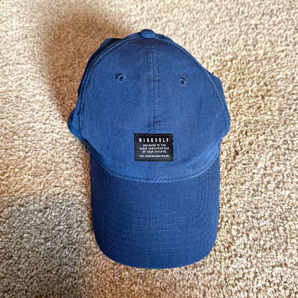 Nike Golf Legacy 91 Dri-FIT Blue Adjustable Moisture Wicking Golf Hat